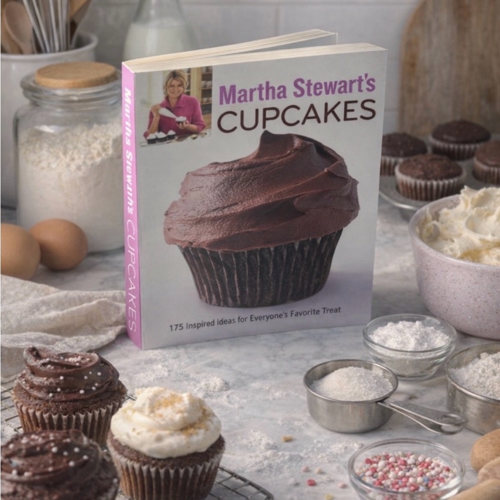 BOOK Martha Stewart's Cupcakes Cookbook 175 Treats 352 Pages Illustrated